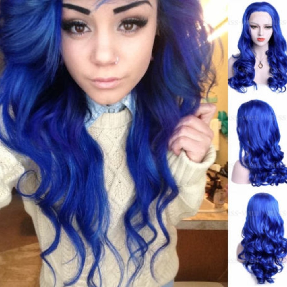 Blue Beauty Lace Front Wig 22-26 inches!! - Picture 1 of 1